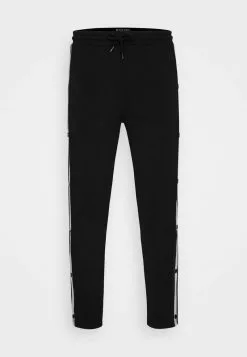 Brave Soul POPPERS - Pantalones Deportivos - Jet Black/jet Black/optic White, Hombre -Brave Soul Ventas 0118613c219242bb9794d38981b473d5