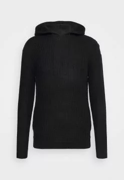 Brave Soul POYNOR - Jersey De Punto - Jet Black, Hombre -Brave Soul Ventas 01941149f24e495987f596cb49d20db6