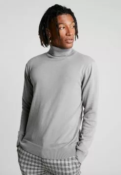 Brave Soul HUME - Jersey De Punto - Dark Grey Marl, Hombre