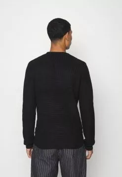 Brave Soul Jersey De Punto - Jet Black, Hombre -Brave Soul Ventas 0216d7ca0cf945868a32e5920f48b237