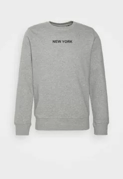 Brave Soul TOWN - Sudadera - Light Grey Mel, Hombre