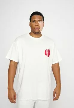 Brave Soul Camiseta Estampada - White, Hombre