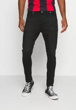 Brave Soul MADISONCHARC - Vaqueros Tapered - Charcoal, Hombre