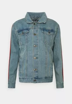 Brave Soul LARSONTAPE - Chaqueta Vaquera - Light Blue Denim/ Cream Borg, Hombre -Brave Soul Ventas 07eabba034584dfd90f3f5be62ec09ba