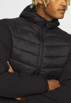 Brave Soul PENDLETON - Chaqueta De Entretiempo - Black, Hombre -Brave Soul Ventas 087c4de93c7446b982eac8ed31a7e27a