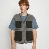 Brave Soul MADLEYBORGGR - Chaleco - Grey, Hombre