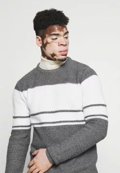 Brave Soul AIDEN - Jersey De Punto - Navy/ecru, Hombre -Brave Soul Ventas 0914e3d803f0490b88fb12856aa78dac