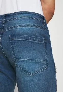 Brave Soul CONNOR - Vaqueros Pitillo - Mid Blue, Hombre -Brave Soul Ventas 096eb8c57e6a4f938925ba33995ef461