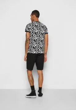 Brave Soul COW - Camiseta Estampada - White/black, Hombre -Brave Soul Ventas 0a3957ebe3be44f8ae9bf89480103d4f