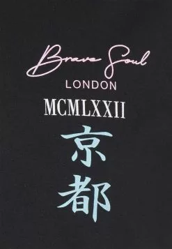 Brave Soul GION - Camiseta Estampada - Jet Black, Hombre 5 Brave Soul GION - Camiseta Estampada - Jet Black, Hombre -Brave Soul Ventas 0cc11d9f94084612a6cedb5d2d2a173c