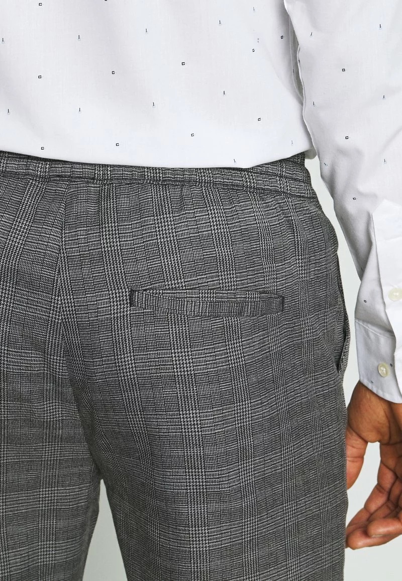 Brave Soul GLEN - Pantalones - Grey Check, Hombre 4 Brave Soul GLEN - Pantalones - Grey Check, Hombre - Imagen 4