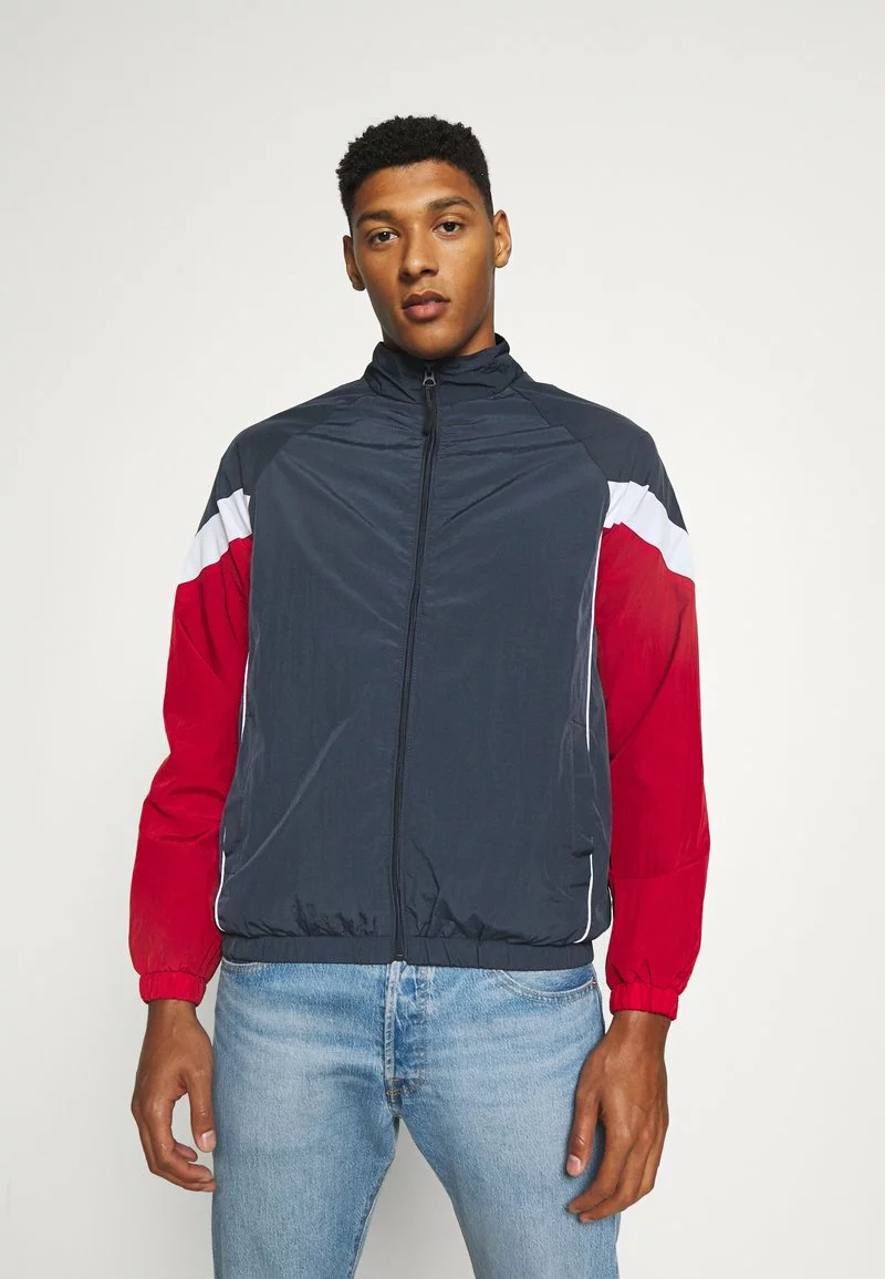 Brave Soul JESSE - Chaqueta Fina - Navy/red/white, Hombre 1 Brave Soul JESSE - Chaqueta Fina - Navy/red/white, Hombre