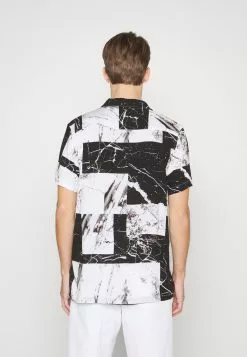 Brave Soul METAM - Camisa - Black/white, Hombre -Brave Soul Ventas 0f900c8125224333bb1ec714dd4213da