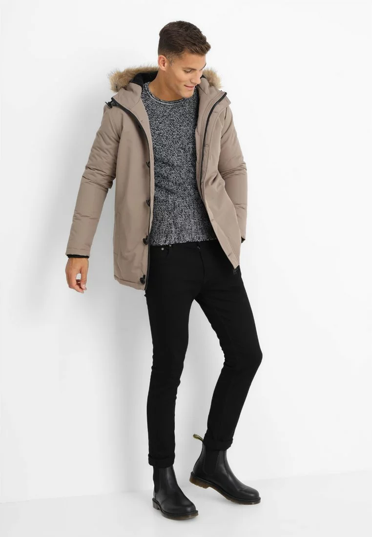 Brave Soul CHEETAH - Chaqueta De Invierno - Stone, Hombre 2 Brave Soul CHEETAH - Chaqueta De Invierno - Stone, Hombre - Imagen 2