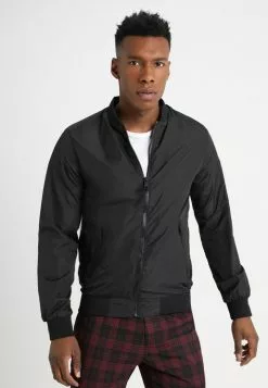 Brave Soul SANJAY - Chaquetas Bomber - Black, Hombre