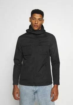 Brave Soul COVE - Chaqueta Fina - Black, Hombre