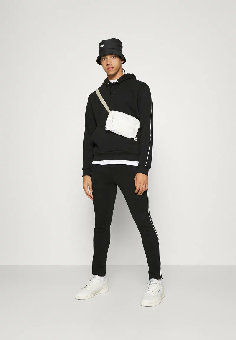 Brave Soul Pantalones Deportivos - Jet Black/optic White, Hombre 2 Brave Soul Pantalones Deportivos - Jet Black/optic White, Hombre - Imagen 2