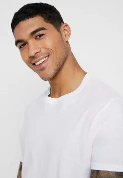 Brave Soul HARRISB 5 PACK - Camiseta Básica - White/khaki/lt Grey Marl/stone/baby Blue, Hombre -Brave Soul Ventas 141ab96890c54d67bef944cc25b36773