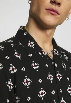 Brave Soul Camisa - Black/multi, Hombre -Brave Soul Ventas 144c6dbfbc914d269ef891430b95886a