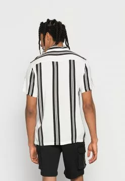 Brave Soul RHONE - Camisa - Optic White/jet Black, Hombre -Brave Soul Ventas 163e9ac4e0194b278d38ddc6b16a8f20