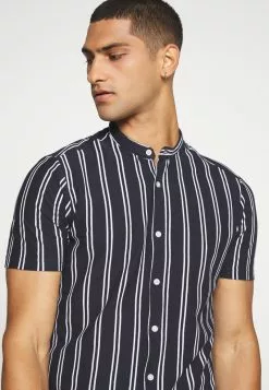 Brave Soul MONK - Camisa - Black, Hombre -Brave Soul Ventas 169441ceff3343b78f9861db90a1d716