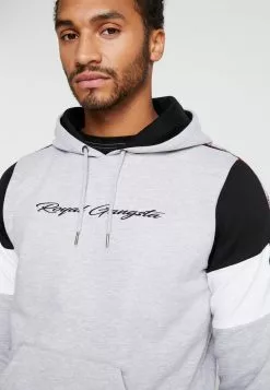 Brave Soul STEFANO - Jersey Con Capucha - Grey, Hombre -Brave Soul Ventas 175cf0c272f44f8984ae156cb4bce4f7