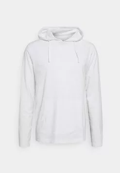 Brave Soul MINER - Camiseta De Manga Larga - White, Hombre -Brave Soul Ventas 176399074fd94647807e0c1c7d9e6fbc