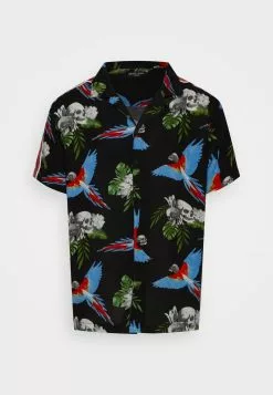 Brave Soul MACAW - Camisa - Jet Black/multi Colour, Hombre 12 Brave Soul MACAW - Camisa - Jet Black/multi Colour, Hombre -Brave Soul Ventas 182b07be34d3447d98ddec9a84a9563a