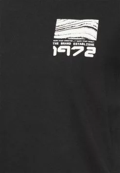 Brave Soul Camiseta Estampada - Black Cool Wash, Hombre -Brave Soul Ventas 187dd31b71414a5cab9be21e91570674