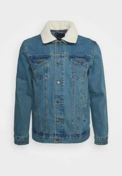 Brave Soul LARSON - Chaqueta Vaquera - Blue Denim, Hombre