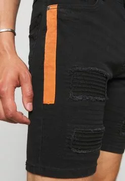 Brave Soul RUBBIN - Shorts Vaqueros - Charcoal, Hombre -Brave Soul Ventas 1a0018be961e46daab4c312cc75eb3bb