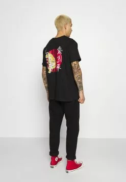 Brave Soul TOKYO - Camiseta Estampada - Black, Hombre