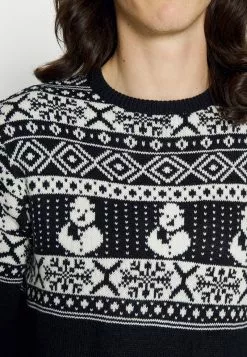 Brave Soul FROSTY - Jersey De Punto - Midnight Navy/white, Hombre -Brave Soul Ventas 1c32dd74a56c43b9ad55dec0e53fcb76