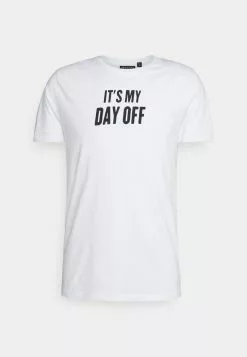 Brave Soul Camiseta Estampada - White, Hombre