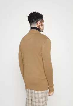 Brave Soul BOXGROVE - Chaqueta De Punto - Tan, Hombre -Brave Soul Ventas 1d378ce1e76e447dbdee4df2c1598fdc