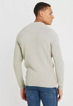 Brave Soul LINEAR - Jersey De Punto - Barley, Hombre -Brave Soul Ventas 1dc95531027a436aa6b1537f6cdf64ee