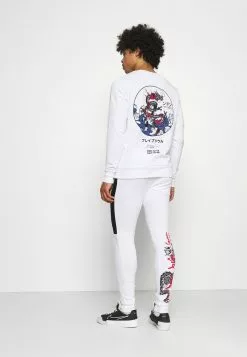 Brave Soul FIRE - Pantalones Deportivos - White, Hombre -Brave Soul Ventas 1ec569c0343a4874b35e0ca15c4fd55c