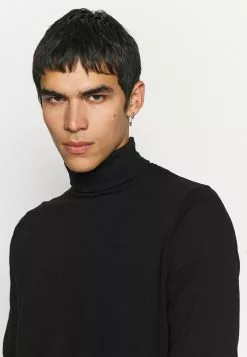 Brave Soul MAGNE - Camiseta De Manga Larga - Jet Black, Hombre -Brave Soul Ventas 21631c25b92341f1b97d40500a6c2378