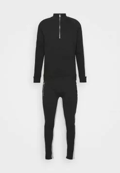 Brave Soul Chándal - Jet Black /optic White, Hombre