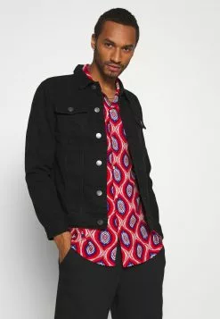 Brave Soul FIELDING - Chaqueta Vaquera - Black, Hombre