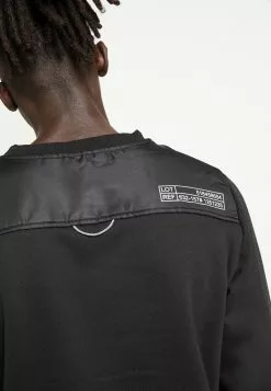 Brave Soul Sudadera - Jet Black/white, Hombre -Brave Soul Ventas 229eb11fd1334dd68b97778a794ead98