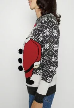 Brave Soul JOLLY - Jersey De Punto - Charcoal Marl/white, Hombre -Brave Soul Ventas 25e52f02d9614a3fa070cdb8e8c115d1