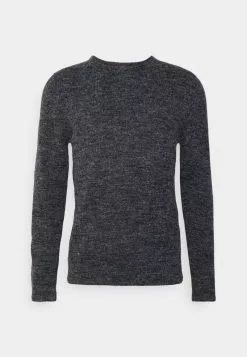 Brave Soul MONTREL - Jersey De Punto - Jet Black/deep Maroon, Hombre -Brave Soul Ventas 265e58d76b0046abb54bd63d81c8118f