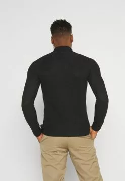 Brave Soul GREENFORDA - Jersey De Punto - Black, Hombre -Brave Soul Ventas 26be822c2369457ba199e43e4b2fad5d