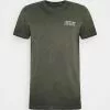 Brave Soul CORRELATE - Camiseta Básica - Olive, Hombre
