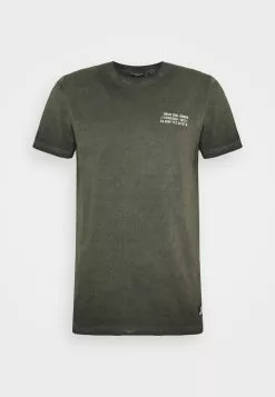 Brave Soul CORRELATE - Camiseta Básica - Olive, Hombre