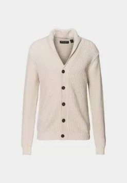 Brave Soul AKRAM - Chaqueta De Punto - Oatmeal, Hombre -Brave Soul Ventas 28983b5573bf40438eda0ea575c106dc