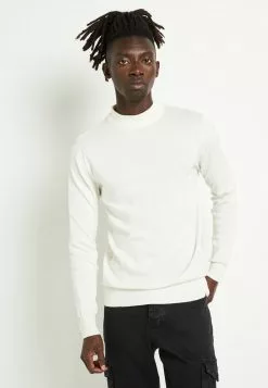 Brave Soul TURTLE - Jersey De Punto - Vintage White, Hombre -Brave Soul Ventas 289896928d0e44149f072ed639b78534