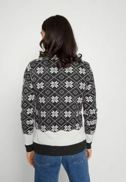 Brave Soul JOLLY - Jersey De Punto - Charcoal Marl/white, Hombre -Brave Soul Ventas 28cd611aa8c44ffc951b7c313b982e5c