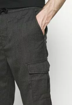 Brave Soul BARTON - Pantalones Cargo - Dark Grey, Hombre -Brave Soul Ventas 2957713f293840b4a28df7da1610d518